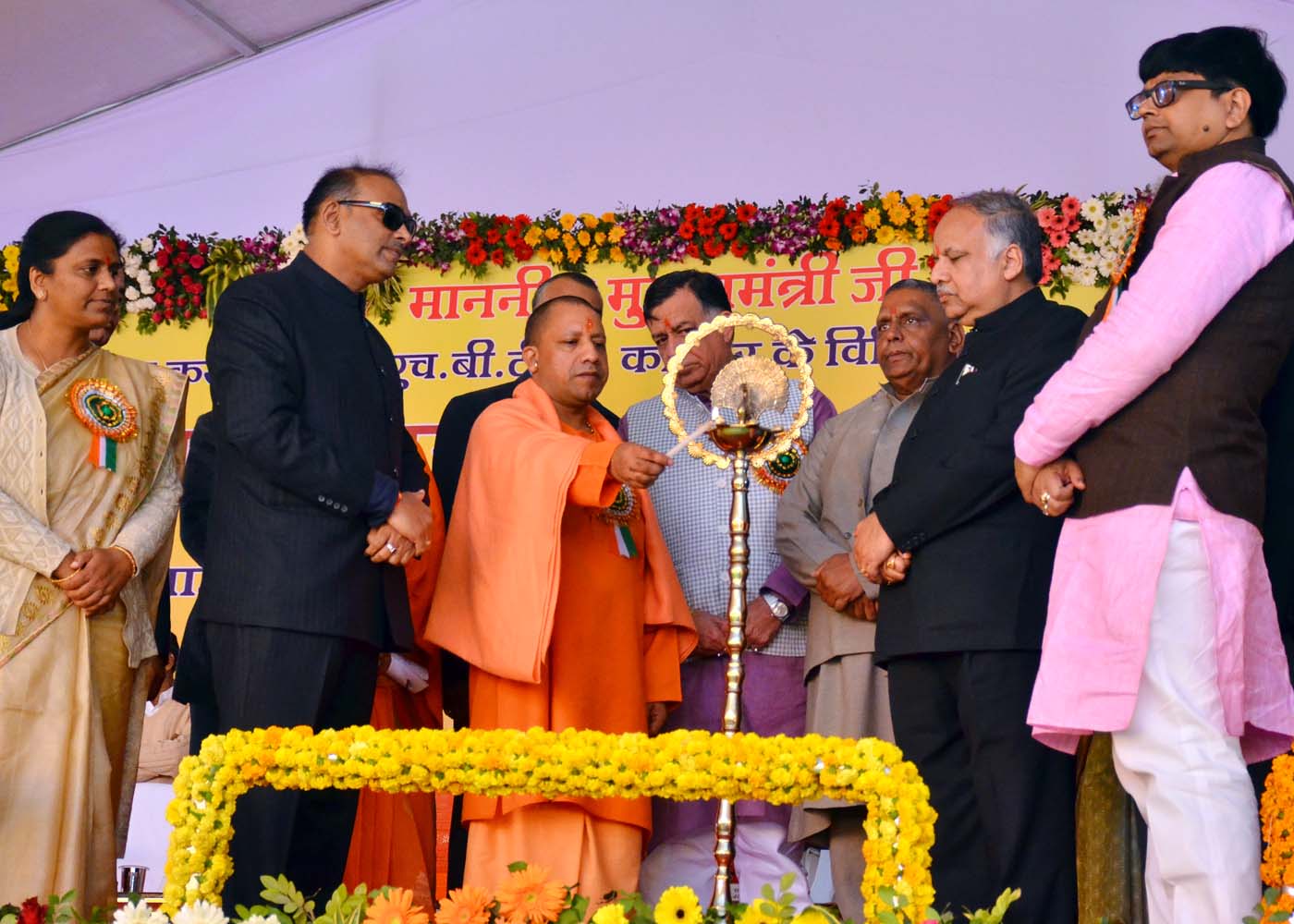 UPCM ने कानपुर के HBTU में विभिन्न कार्यों का शिलान्यास और लोकार्पण किया