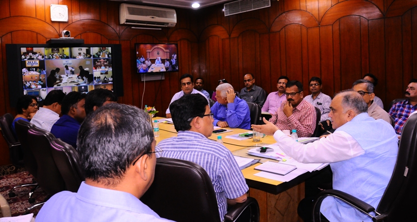 UPCM NEWS, मुख्य सचिव ने स्मार्ट सिटी योजना के कार्यों की समीक्षा बैठक की