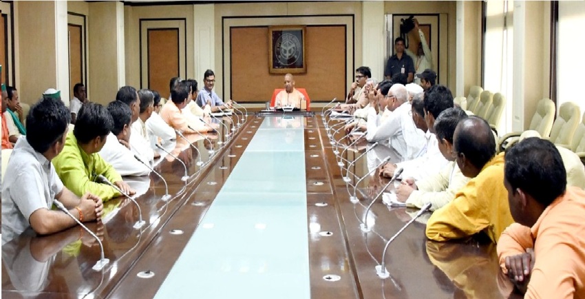UPCM से शास्त्री भवन में किसानों के प्रतिनिधिमण्डल ने मुलाकात की