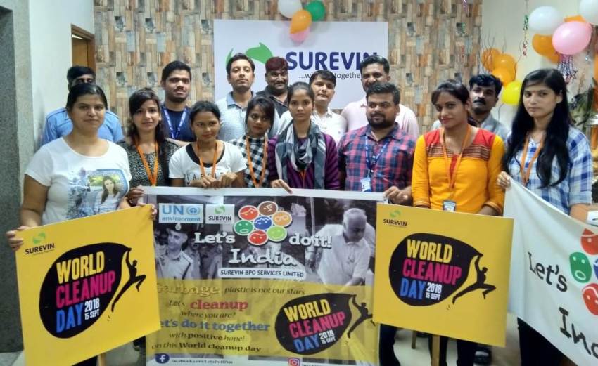 UPCM Helpline-1076 में 'विश्व स्वच्छता दिवस' मनाया गया