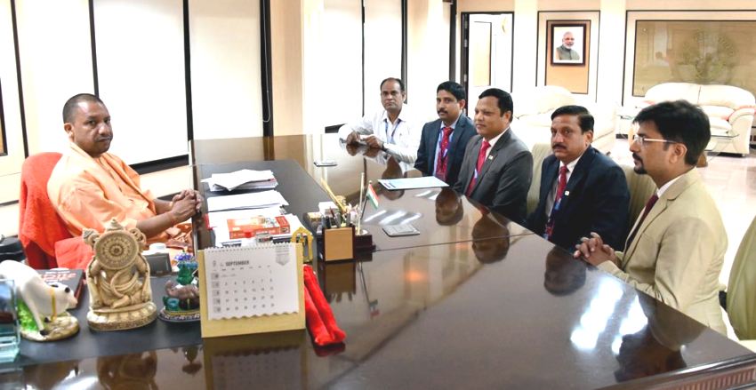 UPCM से दलित उद्यमियों ने मुलाकात कर 'ट्रेड फेयर' में आने का न्यौता दिया