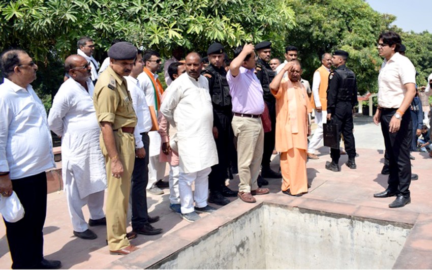 UPCM ने इलाहाबाद नगर में प्रयाग कुम्भ-2019 के दृष्टिगत कराए जा रहे कार्यों का निरीक्षण किया