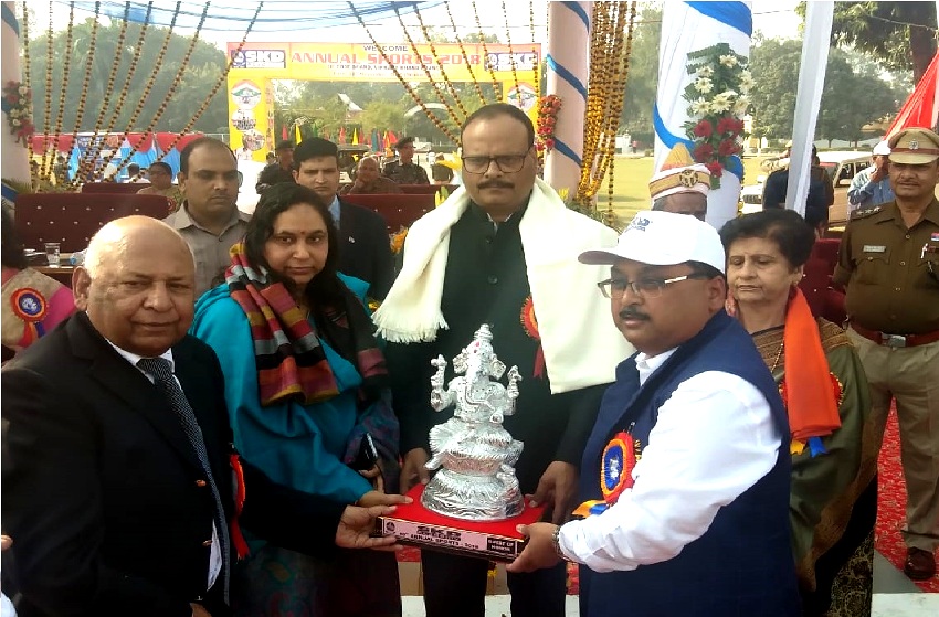 UPCM मंत्रिमंडल के विधि एवं न्याय मंत्री SKD अकादमी के 10वें वार्षिक खेलकूद समारोह में शामिल हुए
