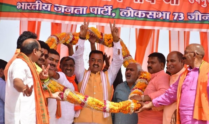 UP_Dy_CM केशव मौर्य बोले "चीन-पाक निकट नहीं आवे, मोदी जी जब नाम सुनावे"