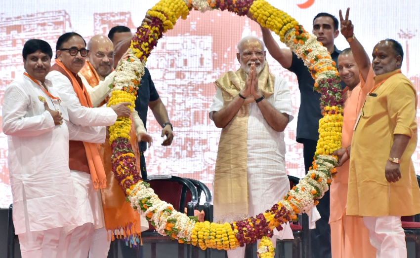 UPCM NEWS : PM-मोदी ने काशी में आयोजित अभिनन्दन समारोह को संबोधित किया