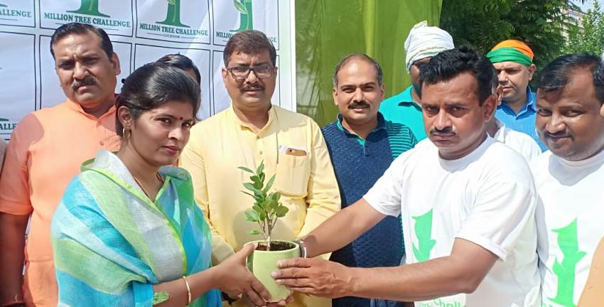 मंत्री स्वाती सिंह बोलीं अधिक से अधिक पेड़ लगाकर प्रदेश को हरा-भरा बनायें