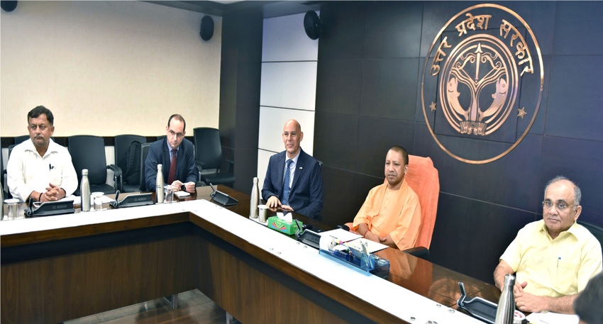 UPCM योगी बोले इज़राइल और भारत ने पिछले तीन दशकों में नई ऊंचाइयों को छुआ