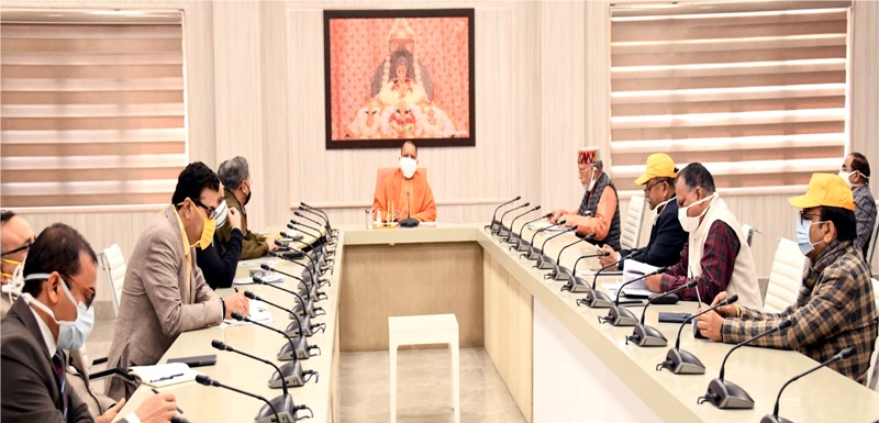 शुक्रवार को होने वाले वैक्सीनेशन कार्य की सभी तैयारियां पूरी करने के निर्देश : योगी