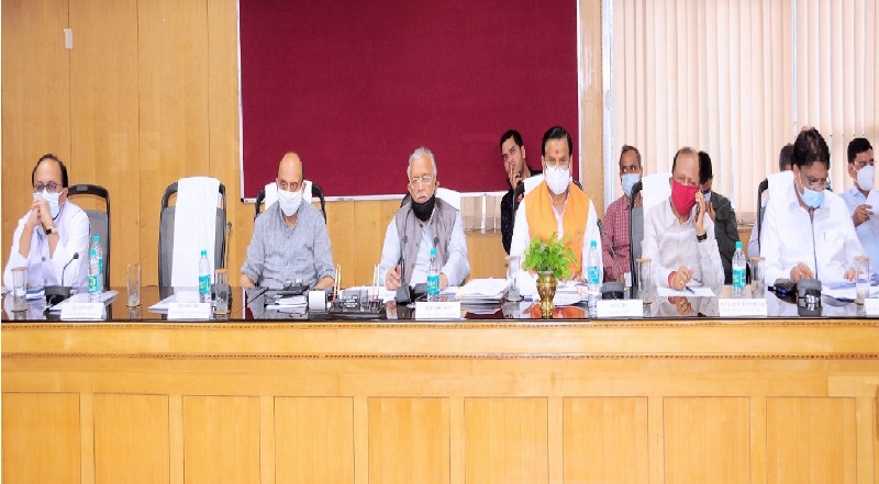 बुन्देलखण्ड-पूर्वाचंल के विकास हेतु गठित मंत्री परिषद की उपसमिति की बैठक सम्पन्न