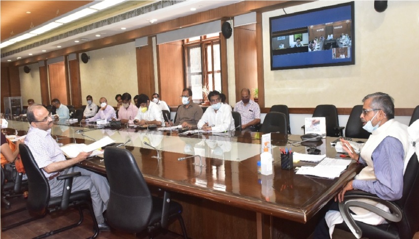 मुख्य सचिव की अध्यक्षता में प्रदेश में भण्डारण क्षमता की वृद्धि के सम्बन्ध में बैठक आयोजित