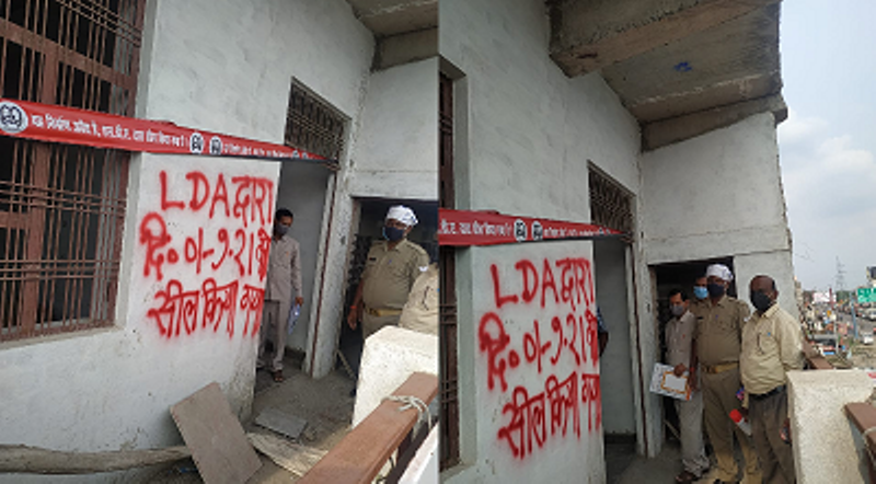 अधिशाषी अभियंता दिवाकर त्रिपाठी के ज़ोन में लगातार हो रहे अवैध निर्माण सील, अपनों पर मेहरबान