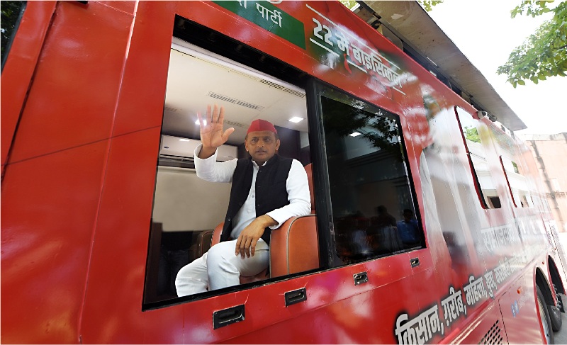 समाजवादी विजय यात्रा 12 अक्टूबर 2021 से, अखिलेश ने की चुनाव अभियान की घोषणा