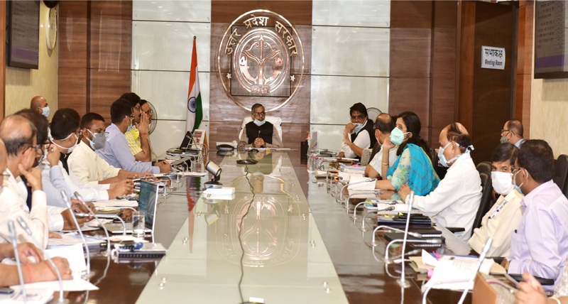 मुख्य सचिव ने राज्य स्तरीय उच्चाधिकार संचालन समिति की बैठक की