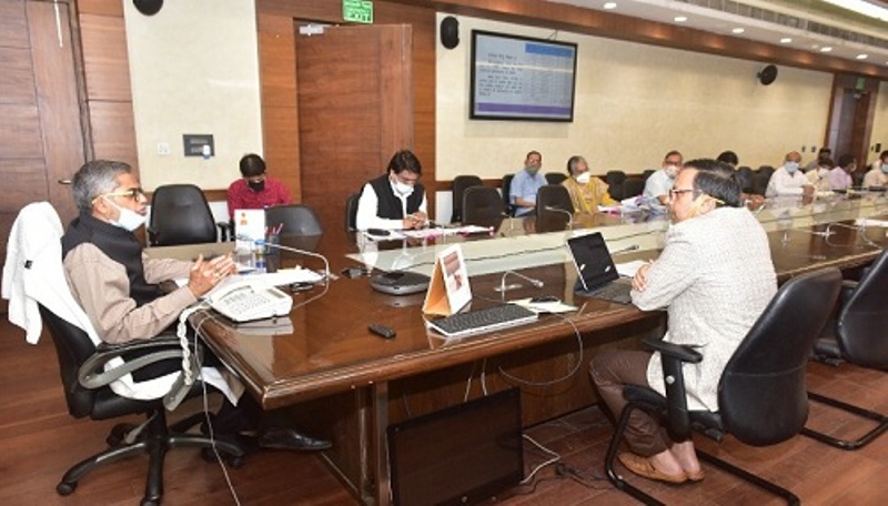 मुख्य सचिव ने स्वच्छ भारत मिशन (नगरीय) की राज्य स्तरीय उच्चाधिकार प्राप्त समिति की बैठक की