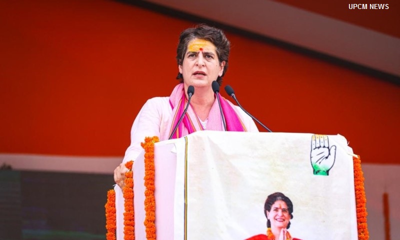 आज़ादी हमें किसानों ने दी थी, जिसका अमृत उत्सव मना रहे हैं मोदी: प्रियंका गांधी