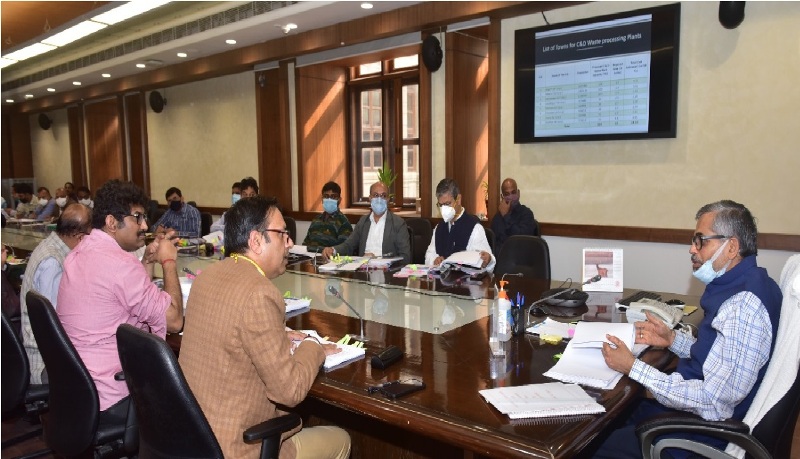 स्वच्छ भारत मिशन (नगरीय) की 11वीं राज्य उच्च स्तरीय स्टीयरिंग कमेटी की बैठक आयोजित