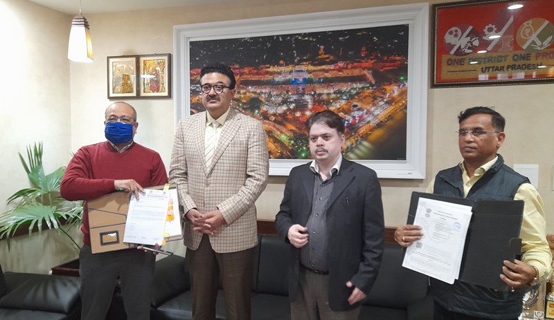 उद्यमिता विकास संस्थान और लखनऊ स्मार्ट सिटी के बीच एमओयू हस्ताक्षरित