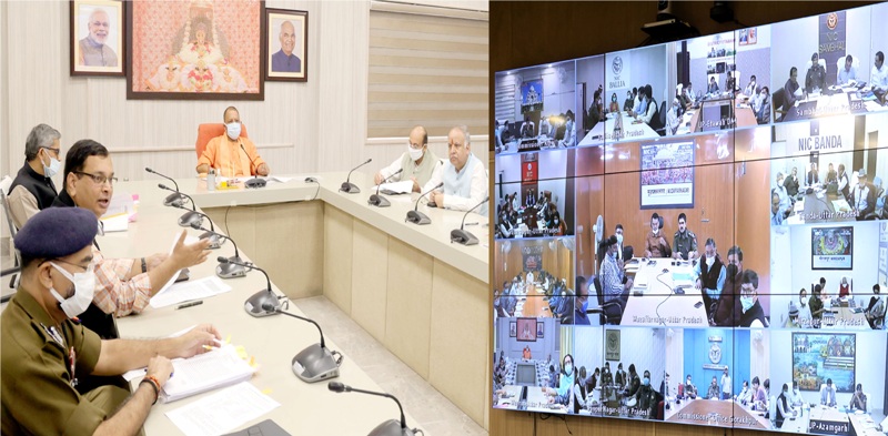 सड़क, चौराहों, मूर्ति स्थलों और खुले स्थानों पर सोने वाले लोगों को रैन बसेरे में पहुंचाया जाए: #CMYogi