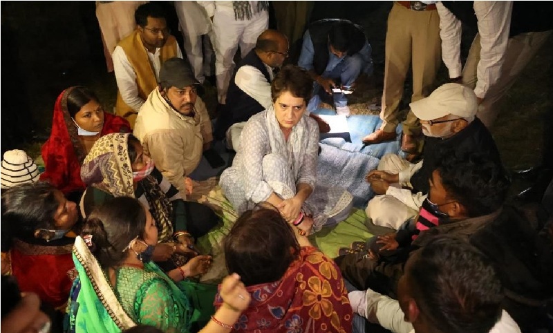 भाजपा सरकार में गरीबों, दलितों, एवं वंचितों की कोई सुनवाई नहीं: प्रियंका गांधी वाड्रा