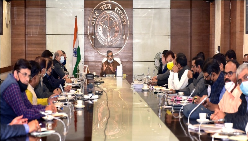 लखनऊ ग्रीन कॉरीडोर प्रोजेक्ट के क्रियान्वयन में तेजी लायें अधिकारी: मुख्य सचिव