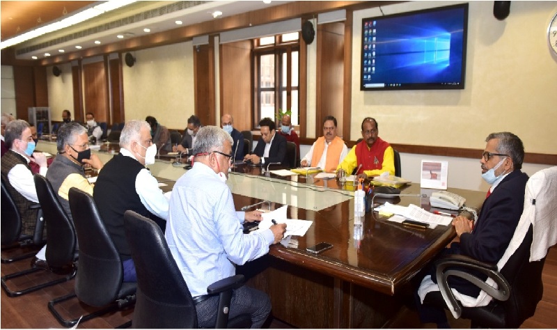 मुख्य सचिव ने प्रदेश के विभिन्न कर्मचारी संगठनों के साथ बैठक की