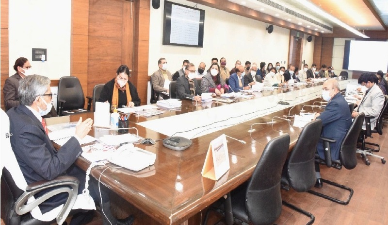 मुख्य सचिव राजेन्द्र कुमार तिवारी ने समग्र शिक्षा कार्यकारी समिति की बैठक की