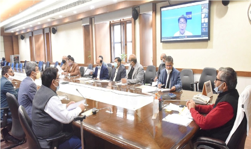 मुख्य सचिव ने एशियन डेवलेपमेन्ट बैंक के भारत में कन्ट्री डायरेक्टर के साथ बैठक की