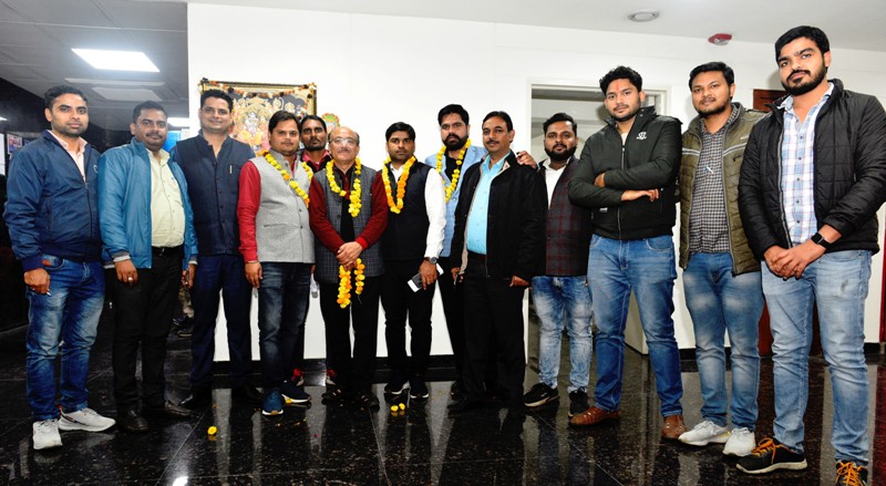 सूचना निदेशालय में कर्मचारी संघ के अध्यक्ष बने युवराज सिंह परिहार