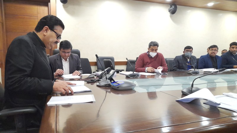 नवनीत सहगल की अध्यक्षता में राज्य स्तरीय स्टीयरिंग कमेटी की 8वीं बैठक सम्पन्न