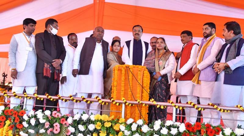 अंबेडकरनगर में 122 करोड़ से अधिक की 159 परियोजनाओं का लोकार्पण एवं शिलान्यास