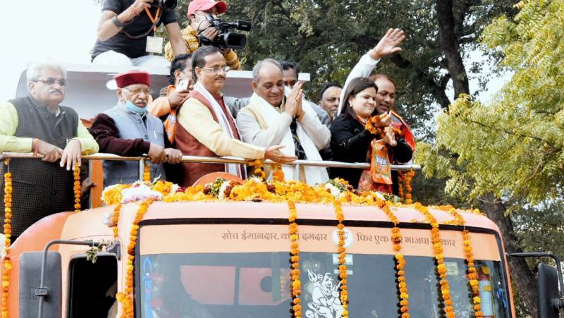 विपक्ष करोना में कर गया पलायन, साढे चार वर्षों से विपक्ष कोरनटाइन: डा दिनेश शर्मा