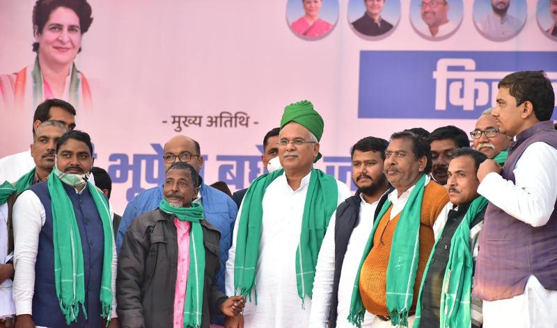 छत्तीसगढ़ सीएम भूपेश बघेल ने #BKT में कांग्रेस की विशाल जनसभा को किया संबोधित