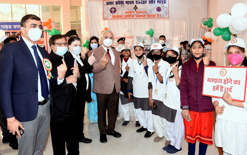 Chief Secretary launched the 12th National Voters' Day program at the state level