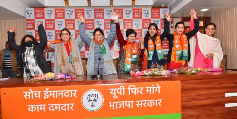 बहू-बेटियों की सुरक्षा के लिए बीजेपी की सरकार जरूरी: अपर्णा यादव
