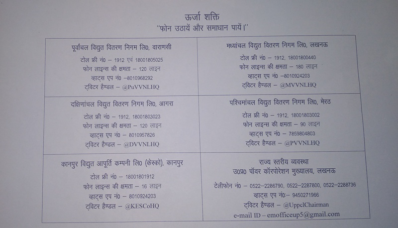ऊर्जा शक्ति व्यवस्था के तहत 24 घंटे सुनी जाएंगी उपभोक्ताओं की शिकायतें एवं होगा समस्याओं का समाधान: #AKSharma