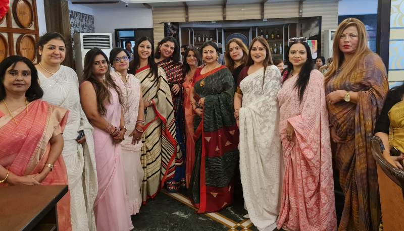 गोल्फ़ क्लब लखनऊ में साड़ी महिला समूह के तत्वधान में विचार गोष्ठी का आयोजन