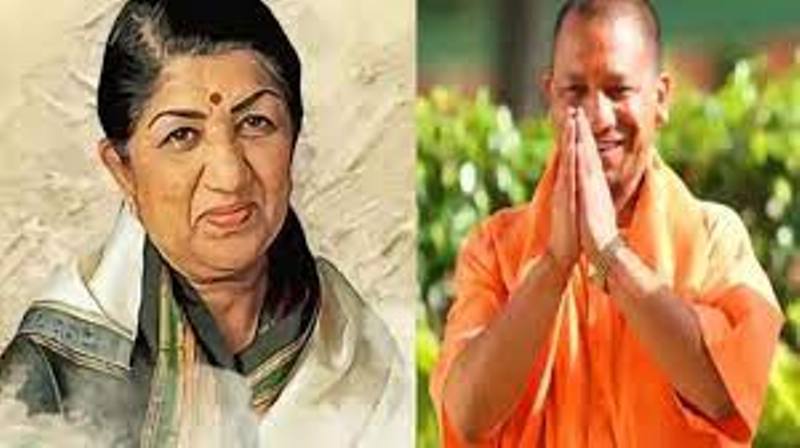 अयोध्या में नया घाट चौराहे को लता मंगेशकर स्मृति चौक के रूप में विकसित किया जाए: योगी
