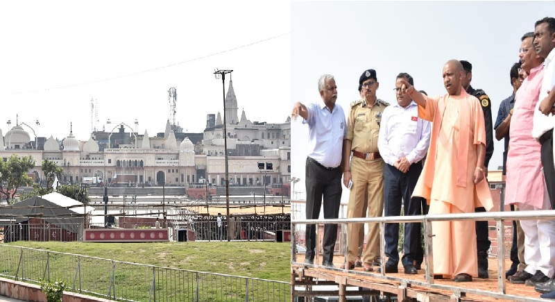 मुख्यमंत्री ने जनपद अयोध्या भ्रमण किया, ‘दीपोत्सव’ के लिए निर्धारित स्थानों का निरीक्षण किया