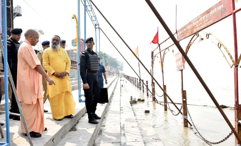 मुख्यमंत्री ने जनपद अयोध्या भ्रमण किया, ‘दीपोत्सव’ के लिए निर्धारित स्थानों का निरीक्षण किया